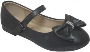 GIRLS BALLERINAS (2252507) BLACK SMOOTH